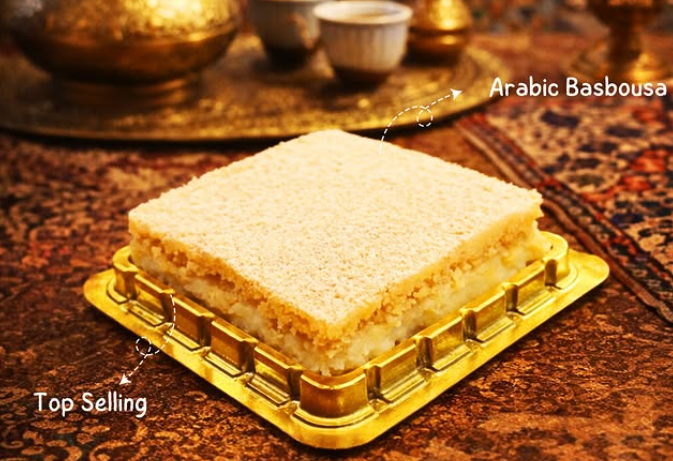 Arabic Basbousa